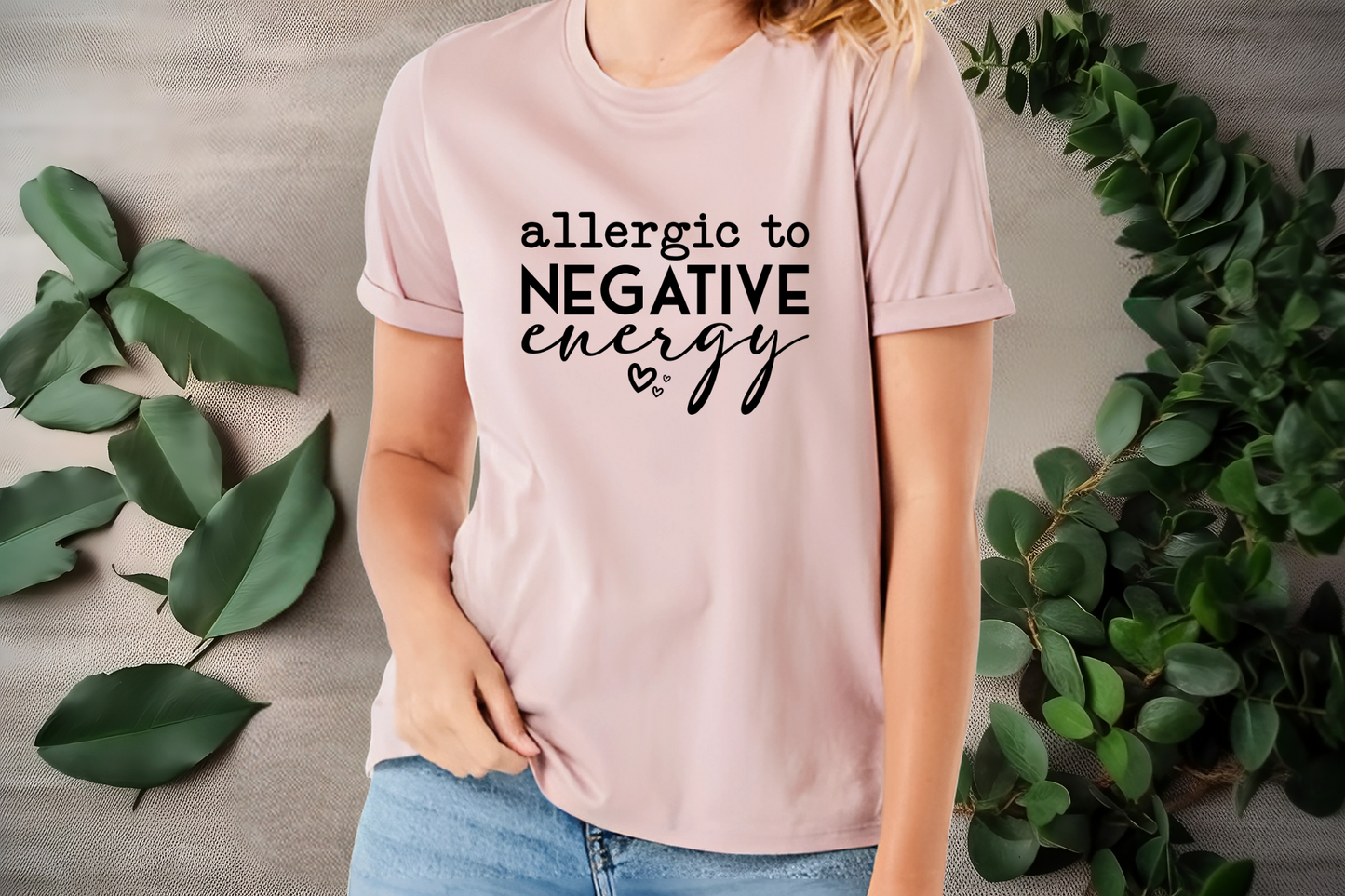 Allergic to negative energy