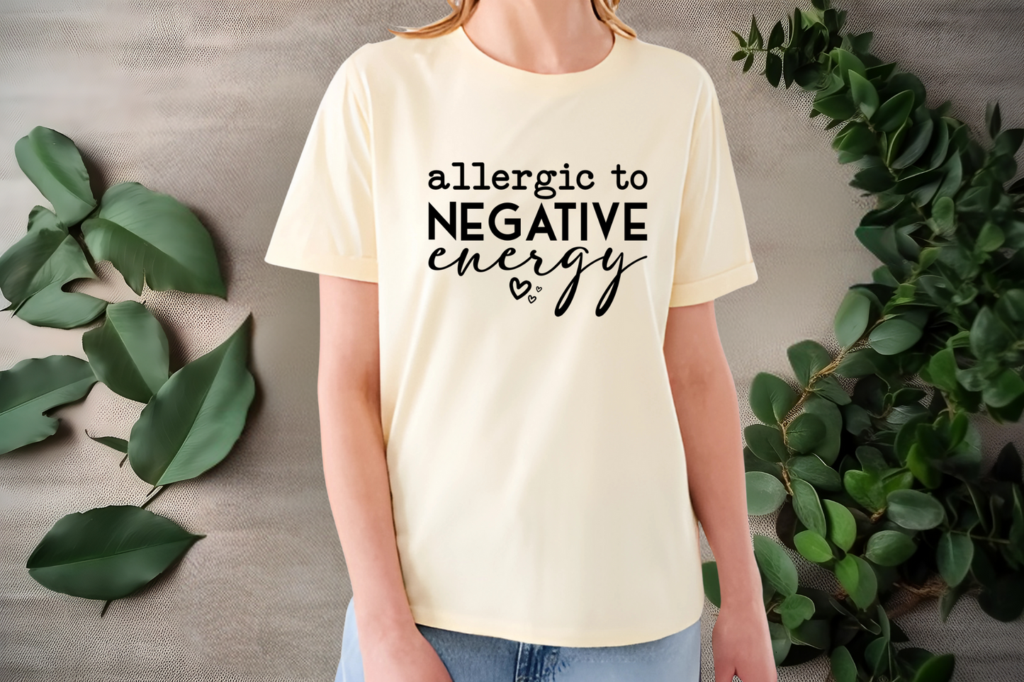 Allergic to negative energy