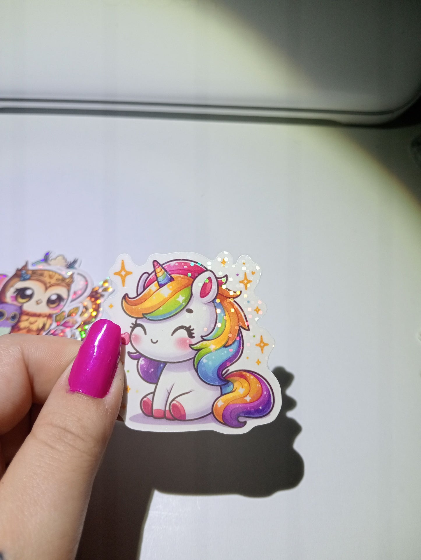 Holographic stickers