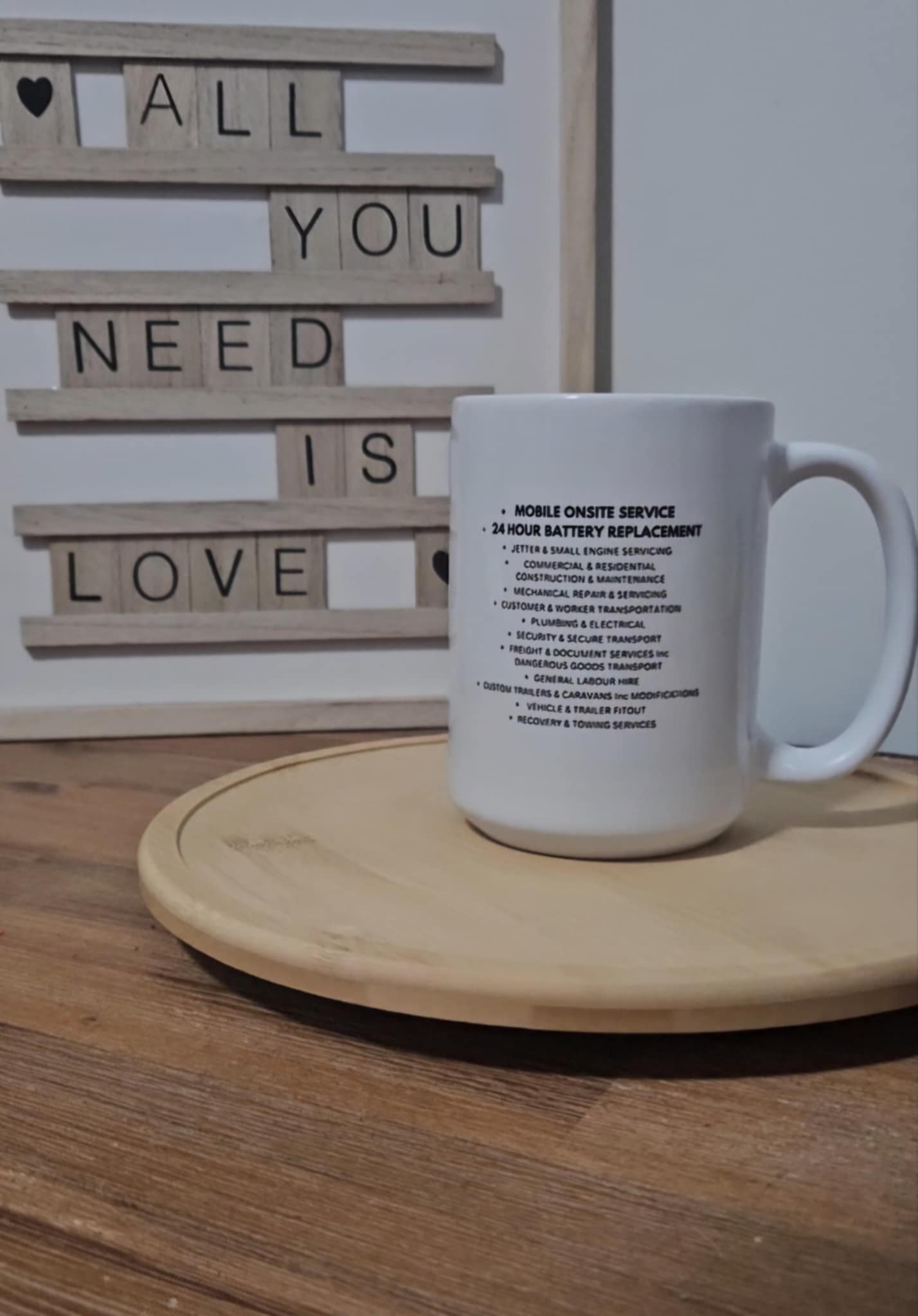 Business Logo Mug