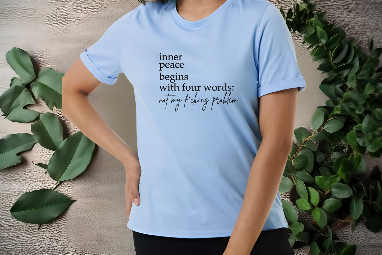 Inner peace begins with four words: not my f*cking problem