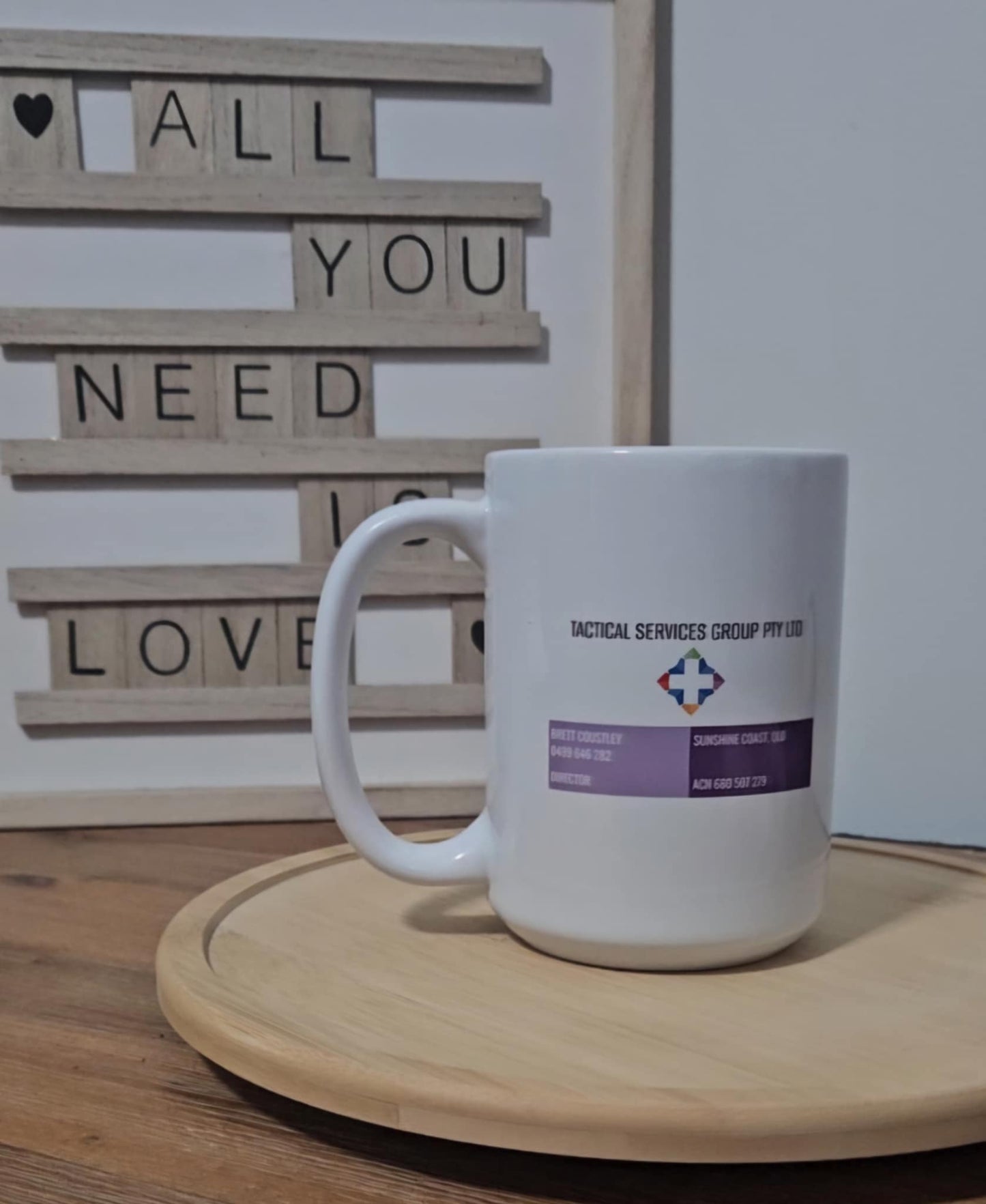 Business Logo Mug